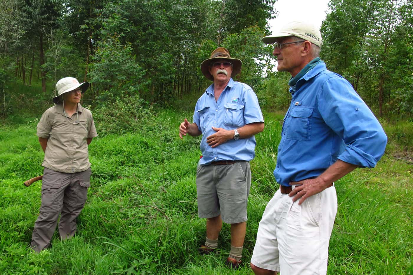 TPCP team members visit plantations on the KZN coast