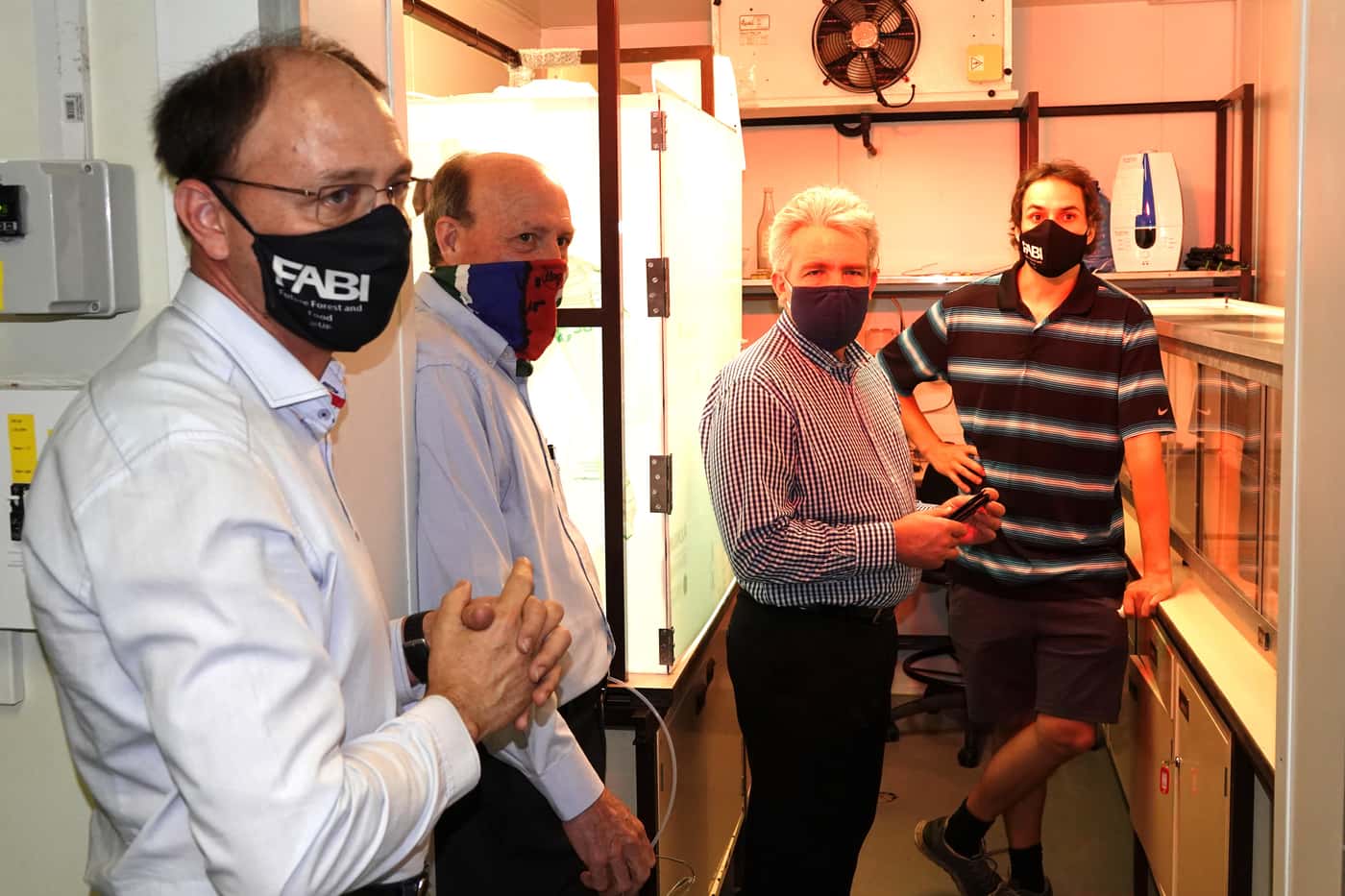 Recently-appointed Sappi Vice President visits FABI