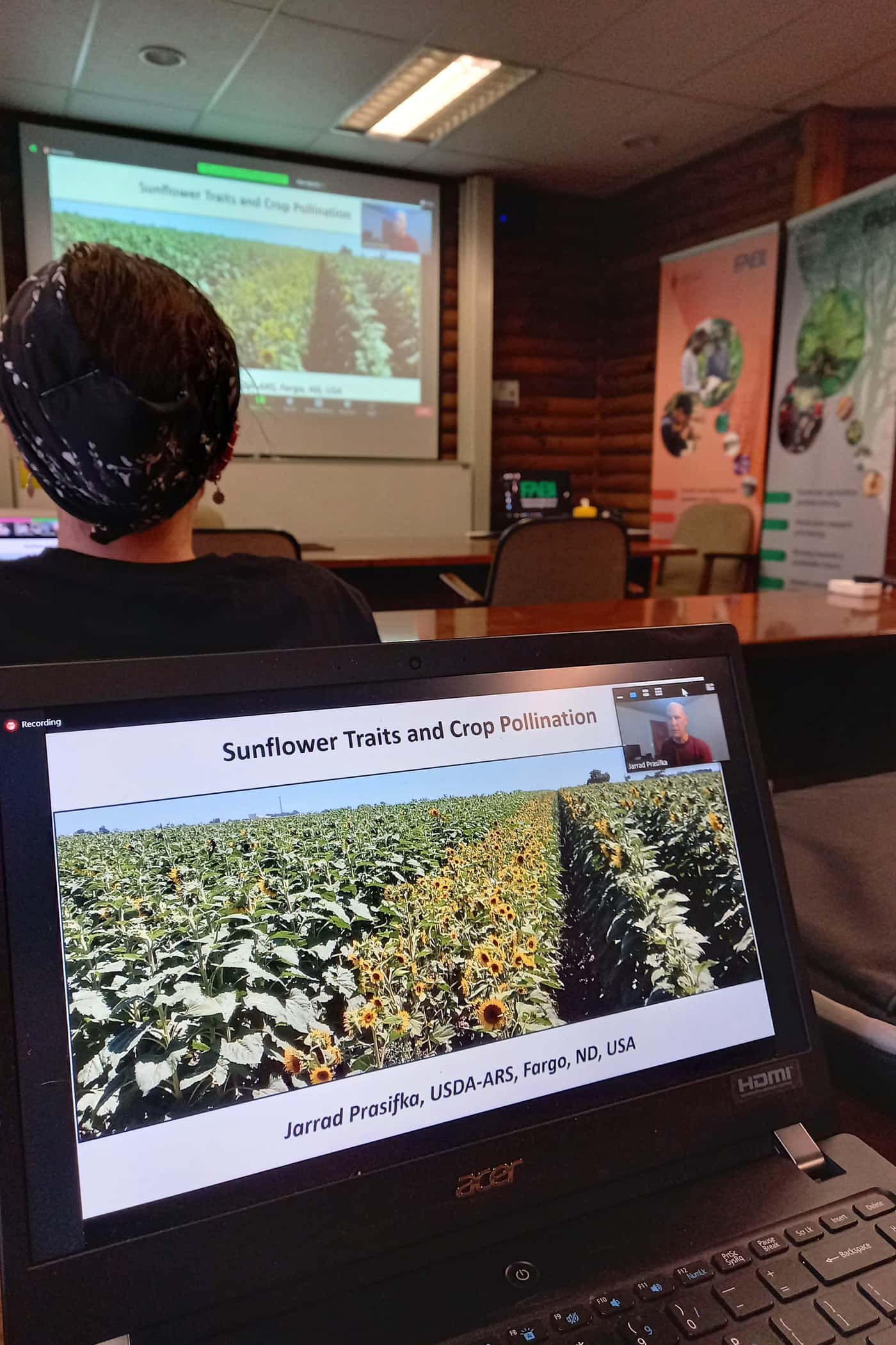Nicky Creux co-organises International Sunflower Association (ISA) webconference