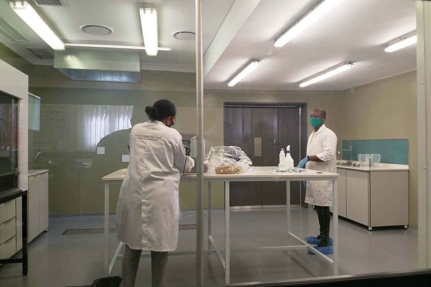 Opening of FABI Insect Diet Room