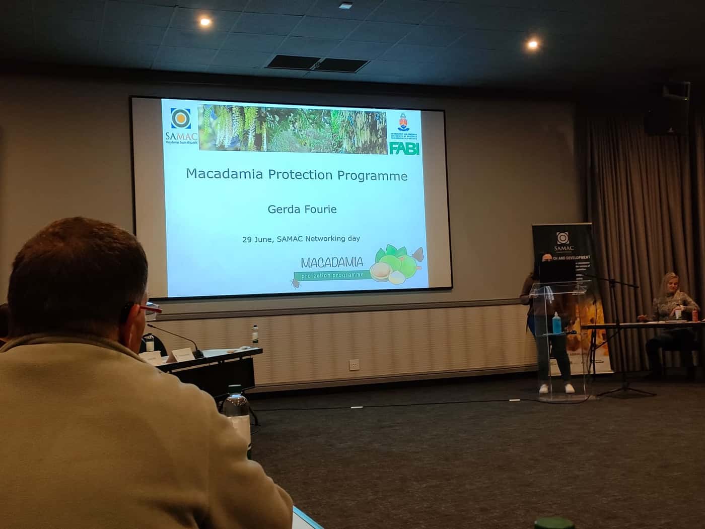 The Macadamia team attended the SAMAC Research Networking Day
