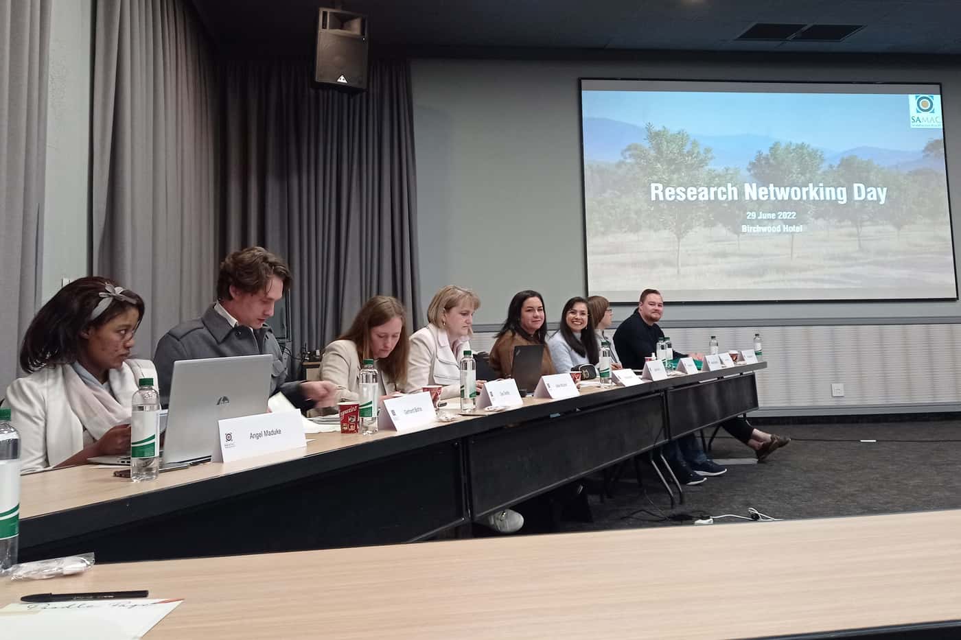 The Macadamia team attended the SAMAC Research Networking Day