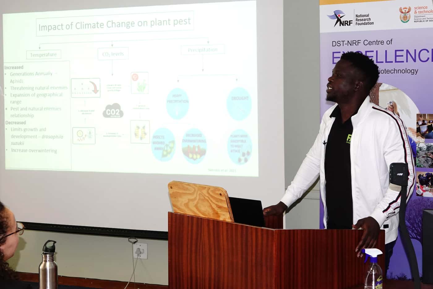 Interns present a research seminar