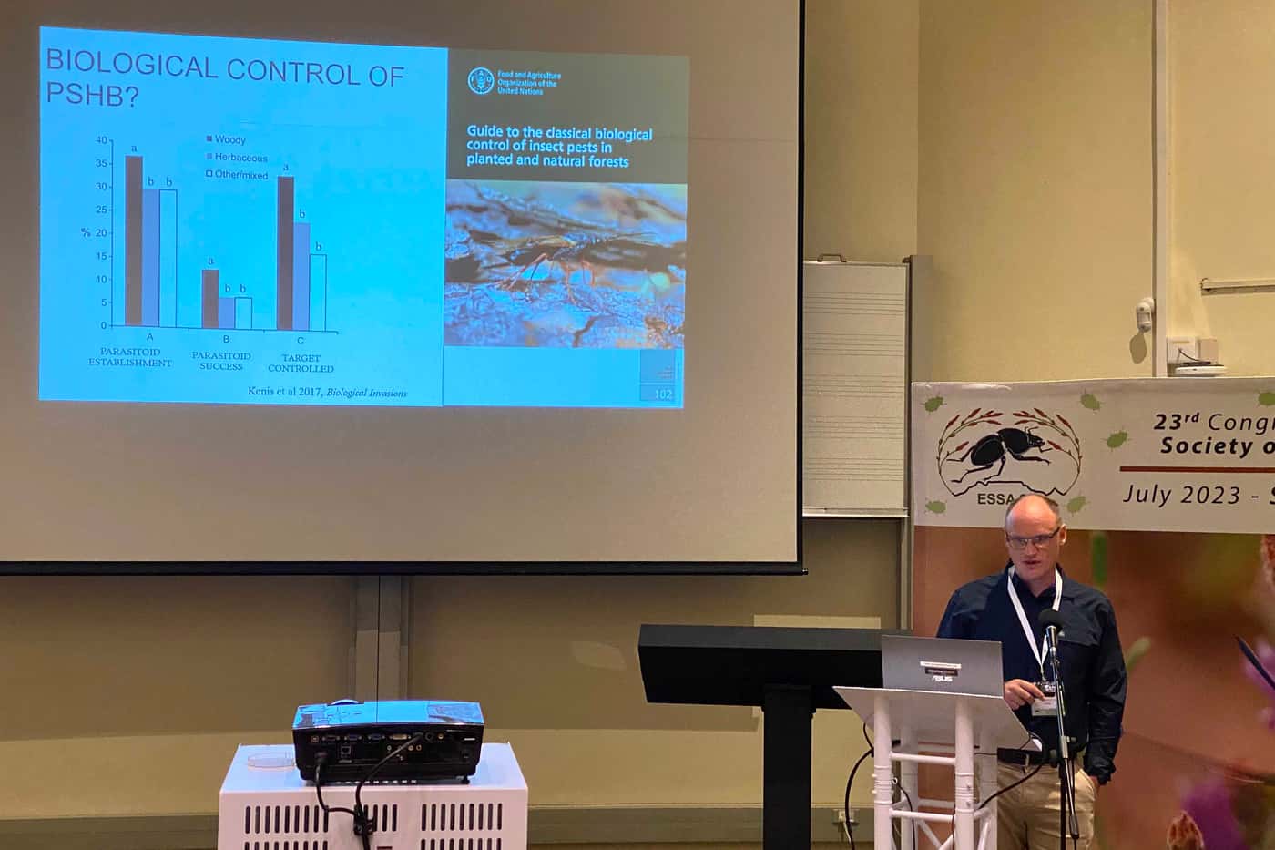 FABIans attend the 23<sup>rd</sup> Congress of the Entomological Society of Southern Africa