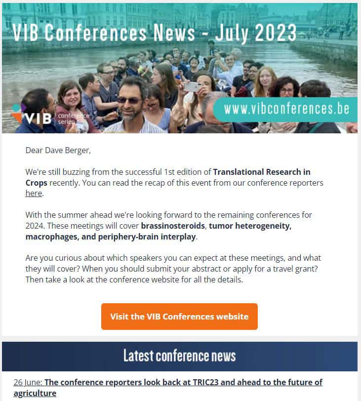Genomics research strengthened by visit to VIB-UGhent, Belgium