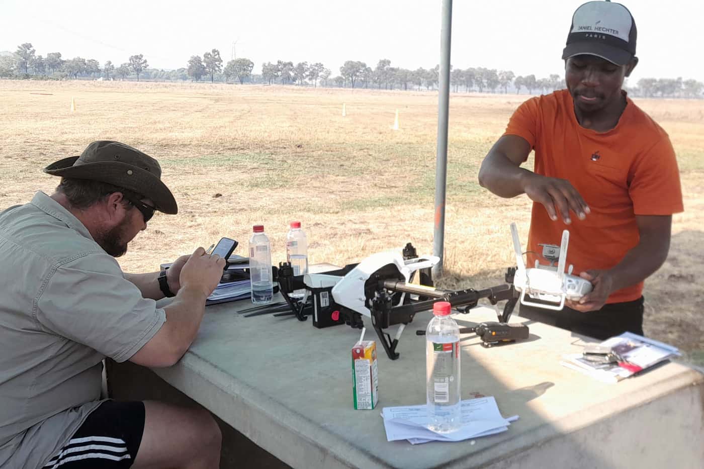 FABI increases the number of drone pilots in the Remote Sensing in Plant Health satellite lab