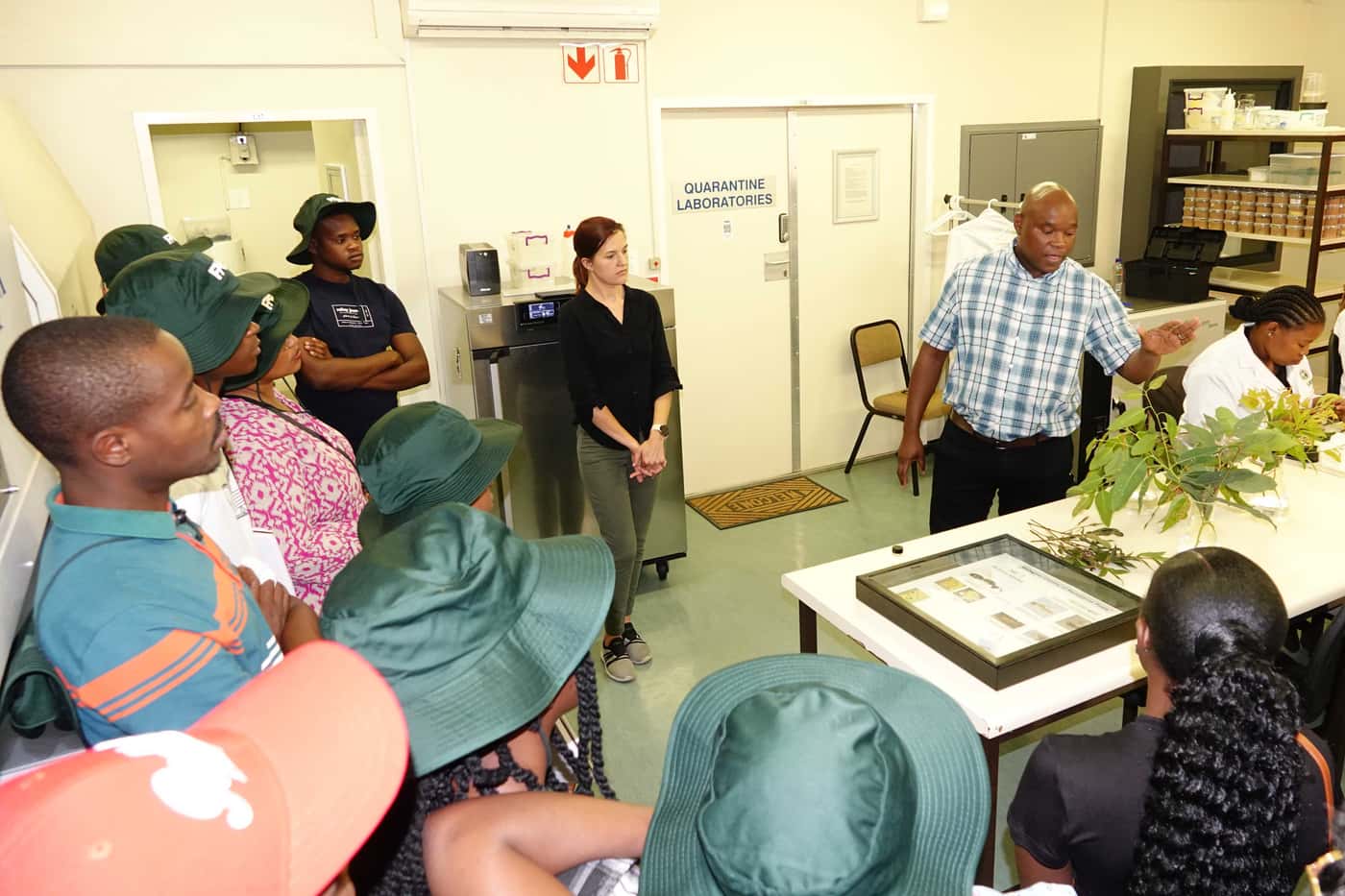 UniVen students visit FABI