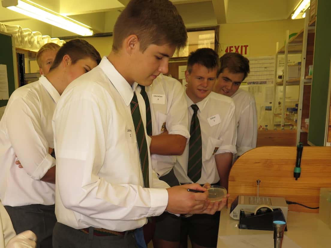 High school students visit FABI