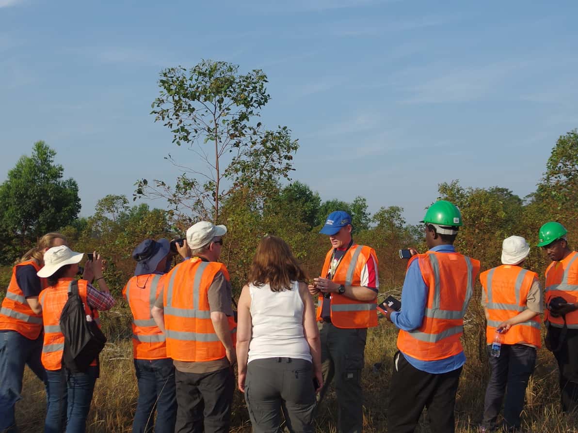 International guests of the TPCP visit local forestry companies and research institutions