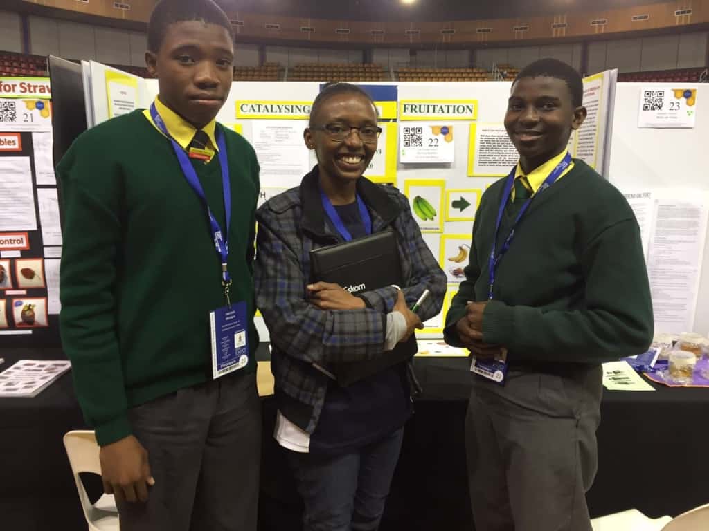 FABIans judge at the 2016 Northern Gauteng Senior Science Fair