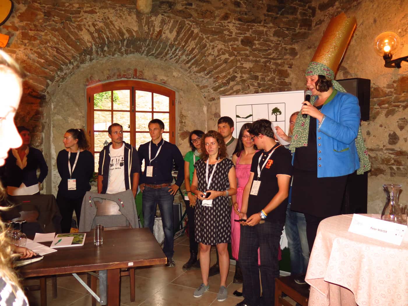 IUFRO President meets with international forestry students