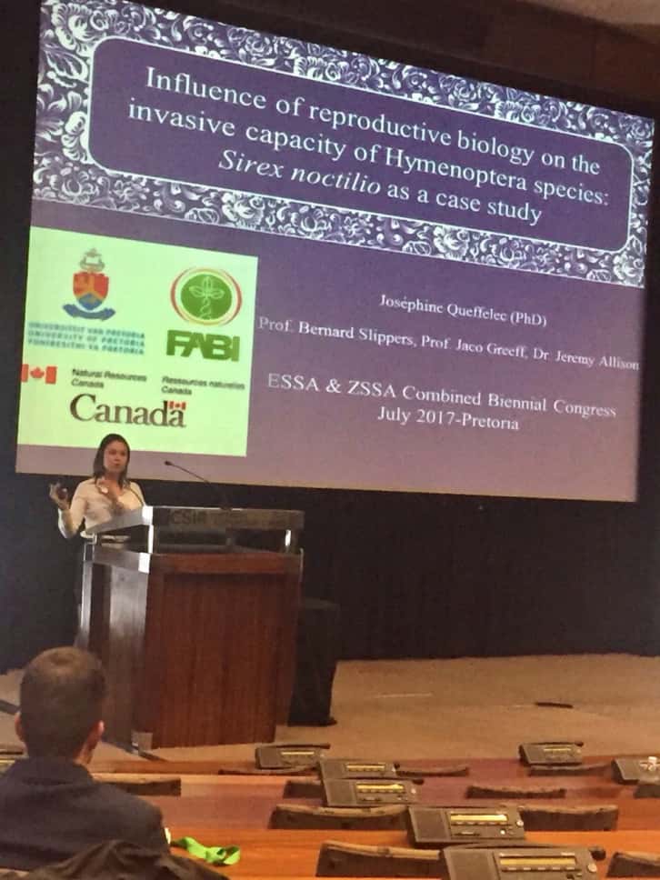 FABIans attend the 2017 Combined Congress of the Entomological and Zoological Societies of Southern