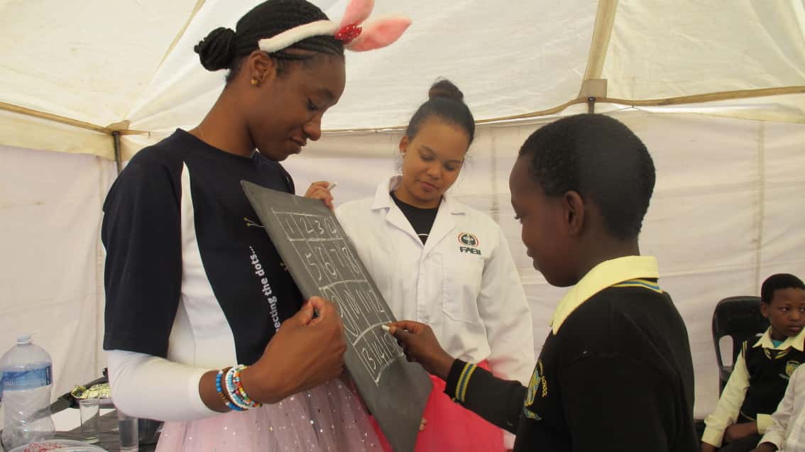 The CTHB Outreach Team brings science fever to Mpumalanga