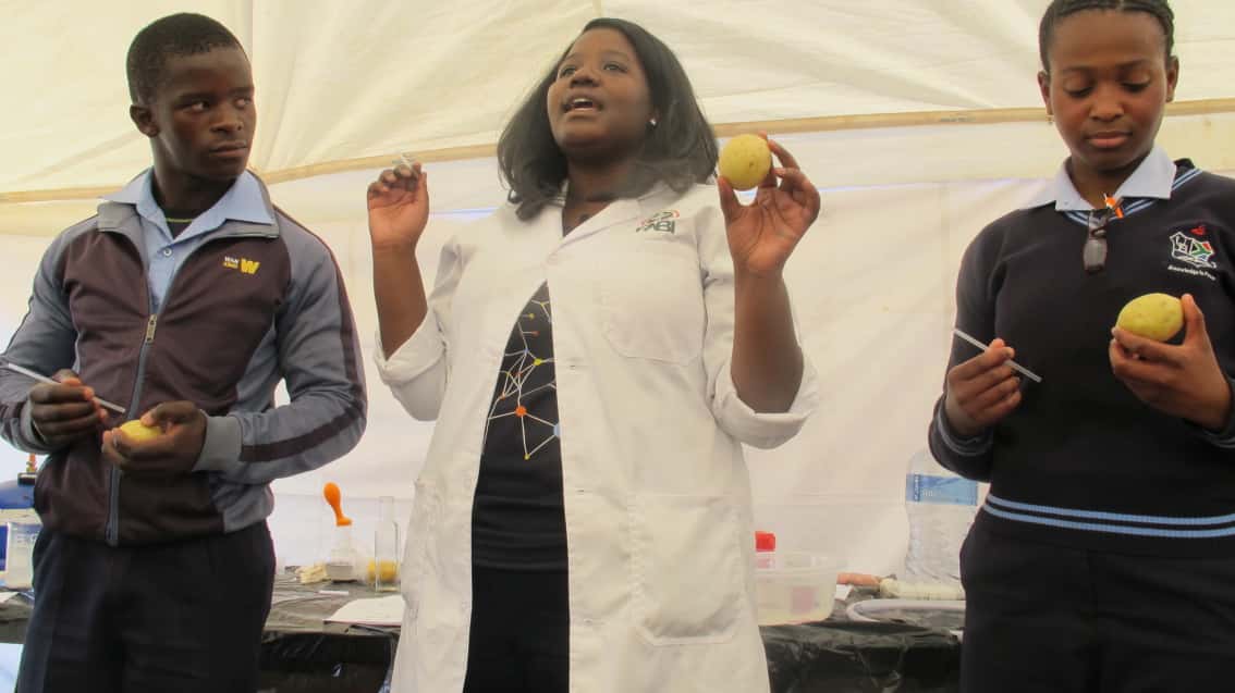 The CTHB Outreach Team brings science fever to Mpumalanga