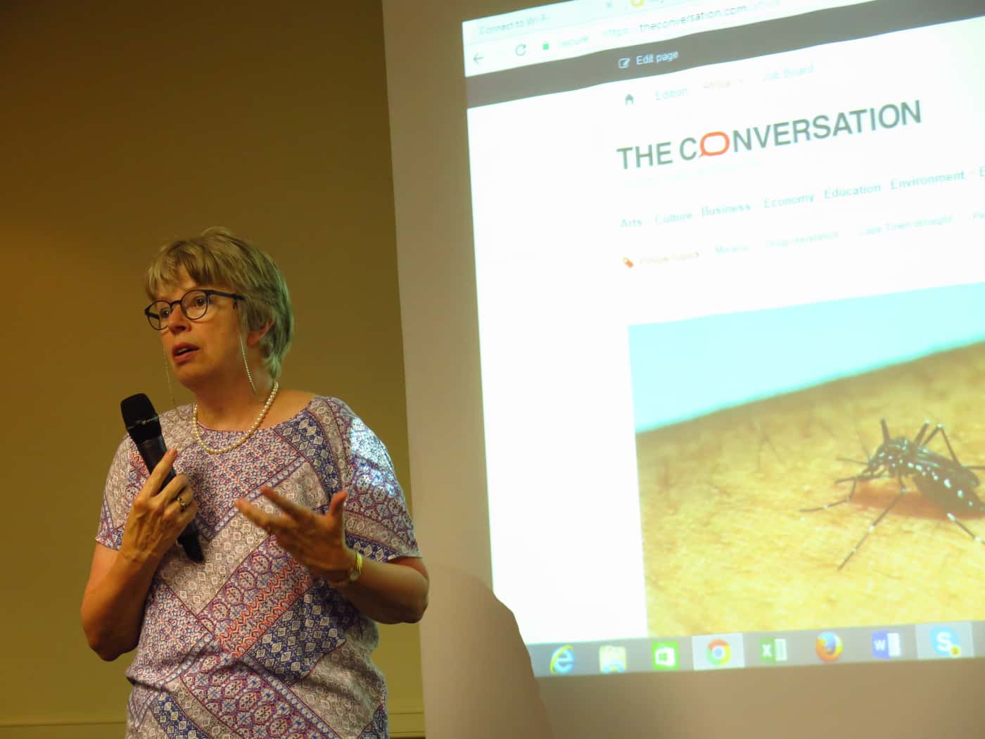 The Conversation editors visit FABI