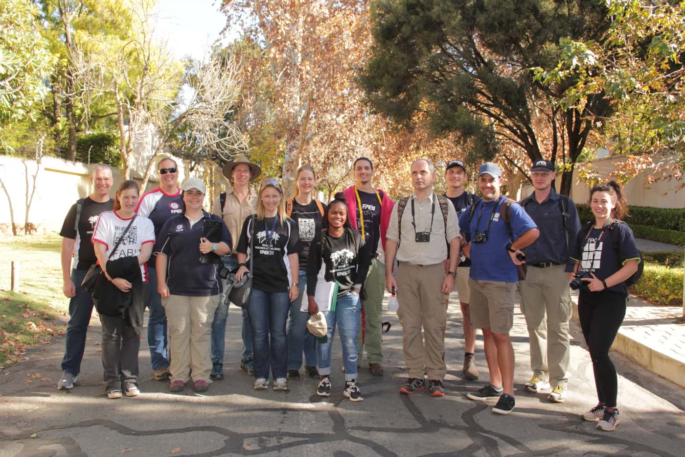 FABI Team surveys Johannesburg gardens for PSHB infestations