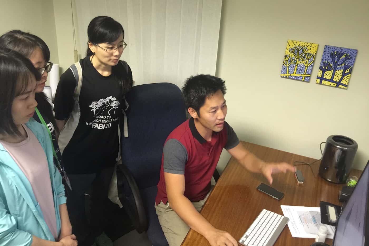 CFTPP research leader visits FABI