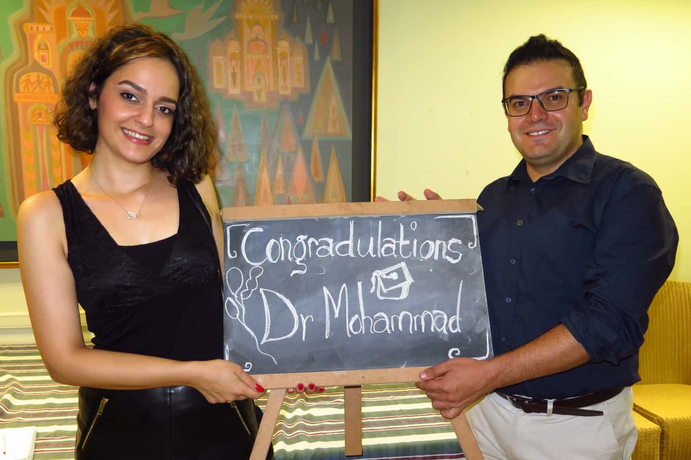 Congratulation to Mohammad on successfully defending his PhD
