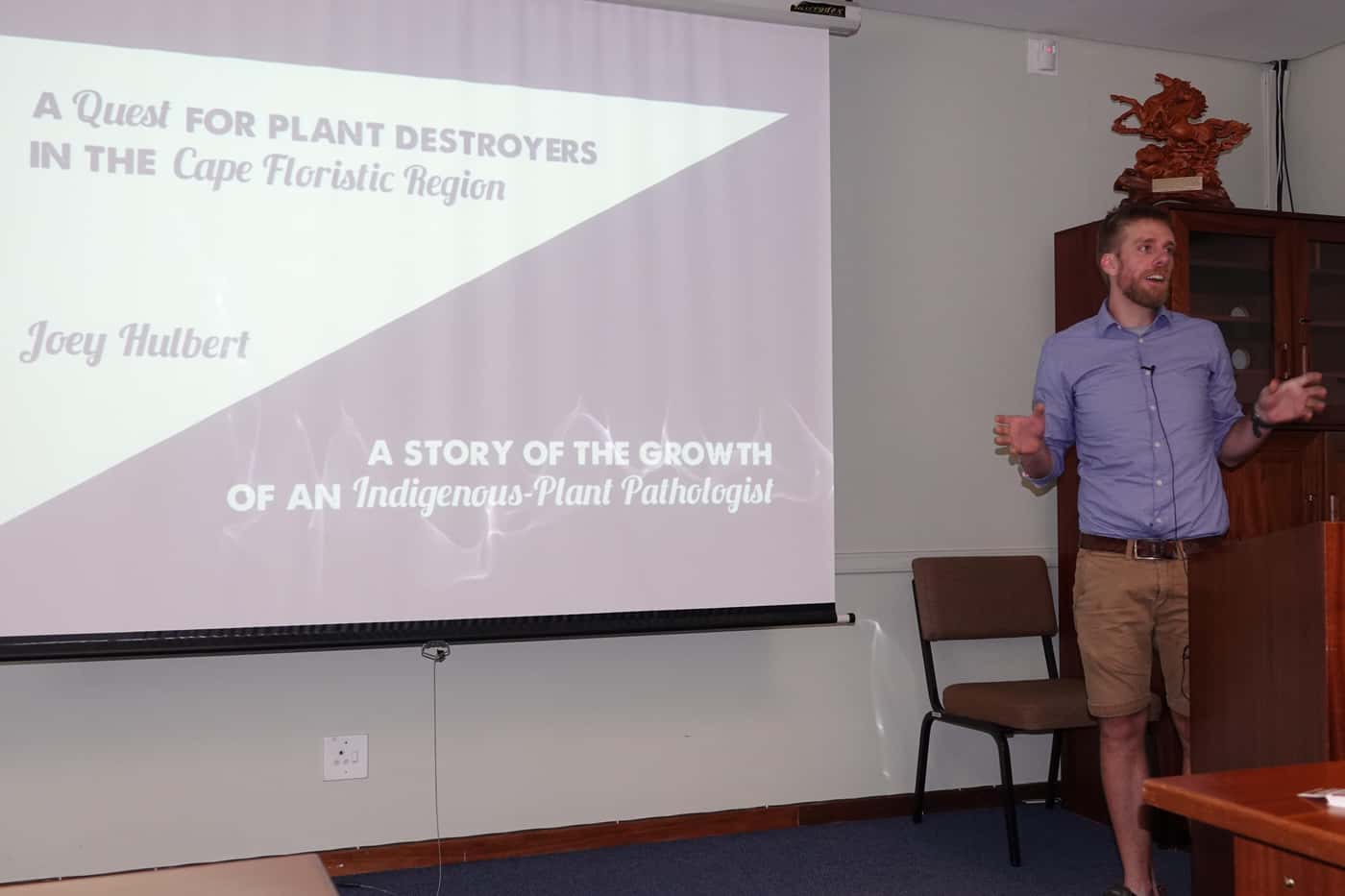 Joey Hulbert becomes the first FABIan to complete his PhD in 2020