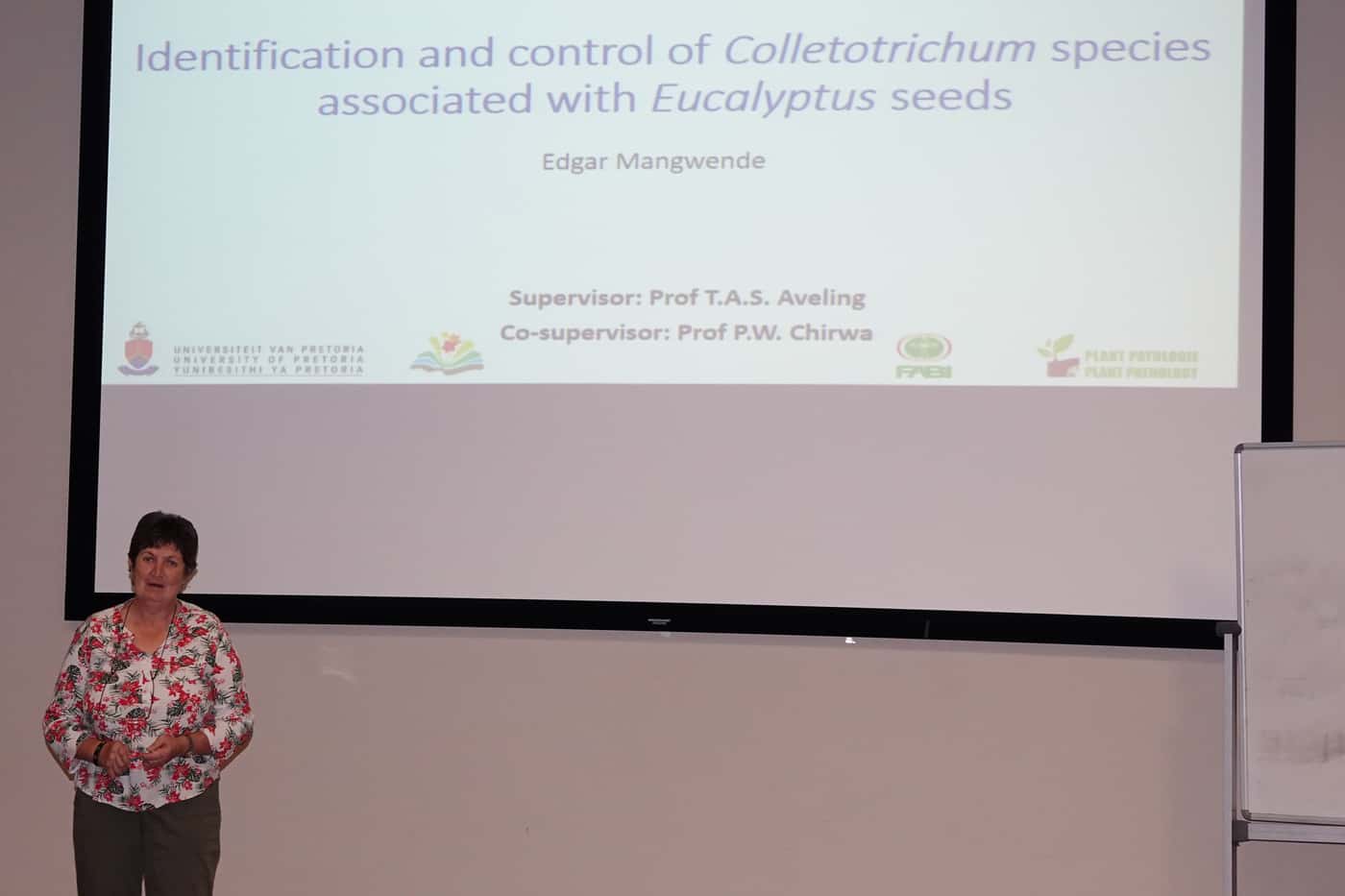 Edgar Mangwende marks completing his PhD study with a seminar