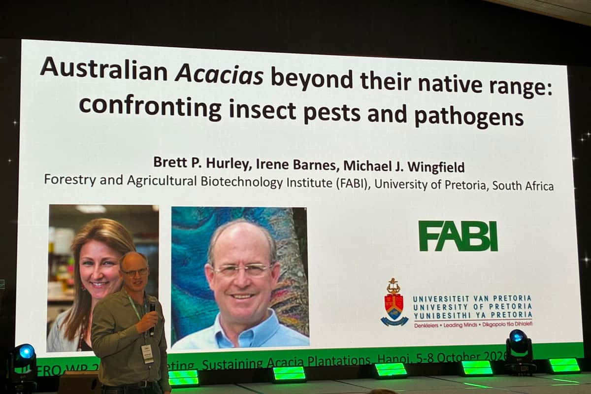 Prof. Brett Hurley presenting