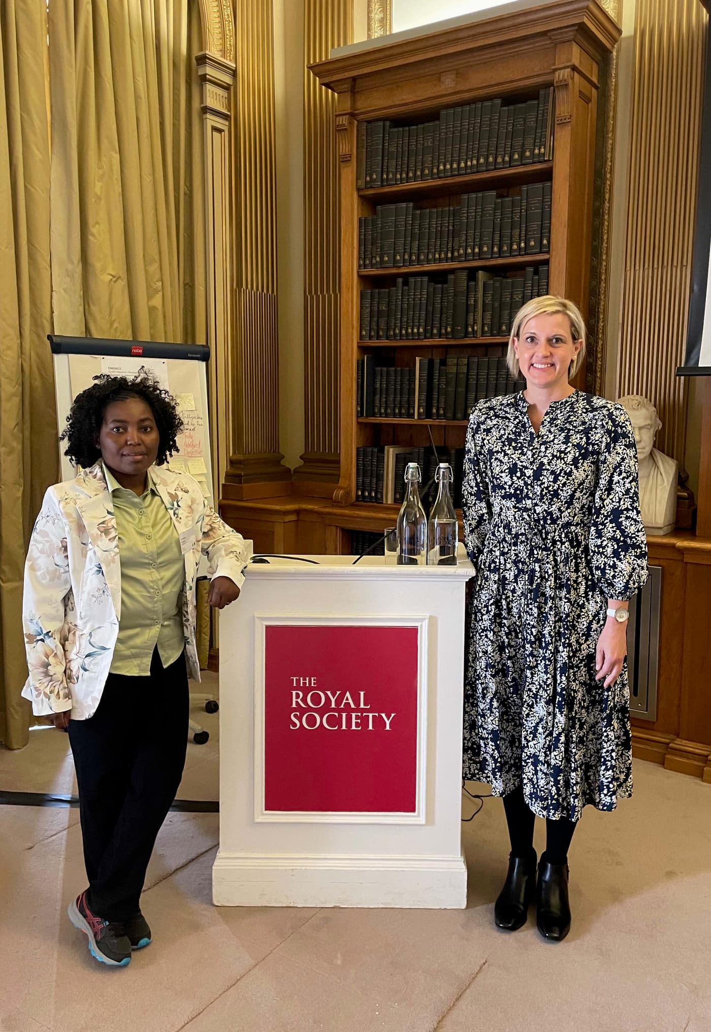 FLAIR recipients attend meetings in London at the Royal Society