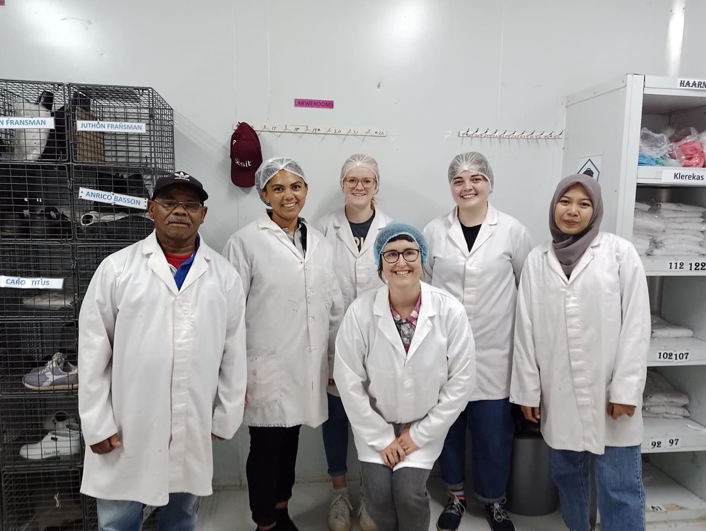 Two FABIans attend an insect rearing course in Stellenbosch
