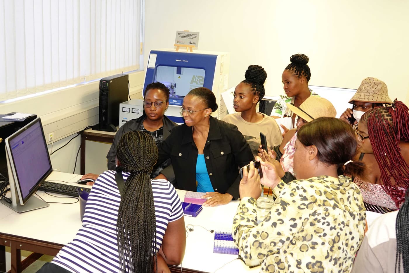 UniVen students visit FABI