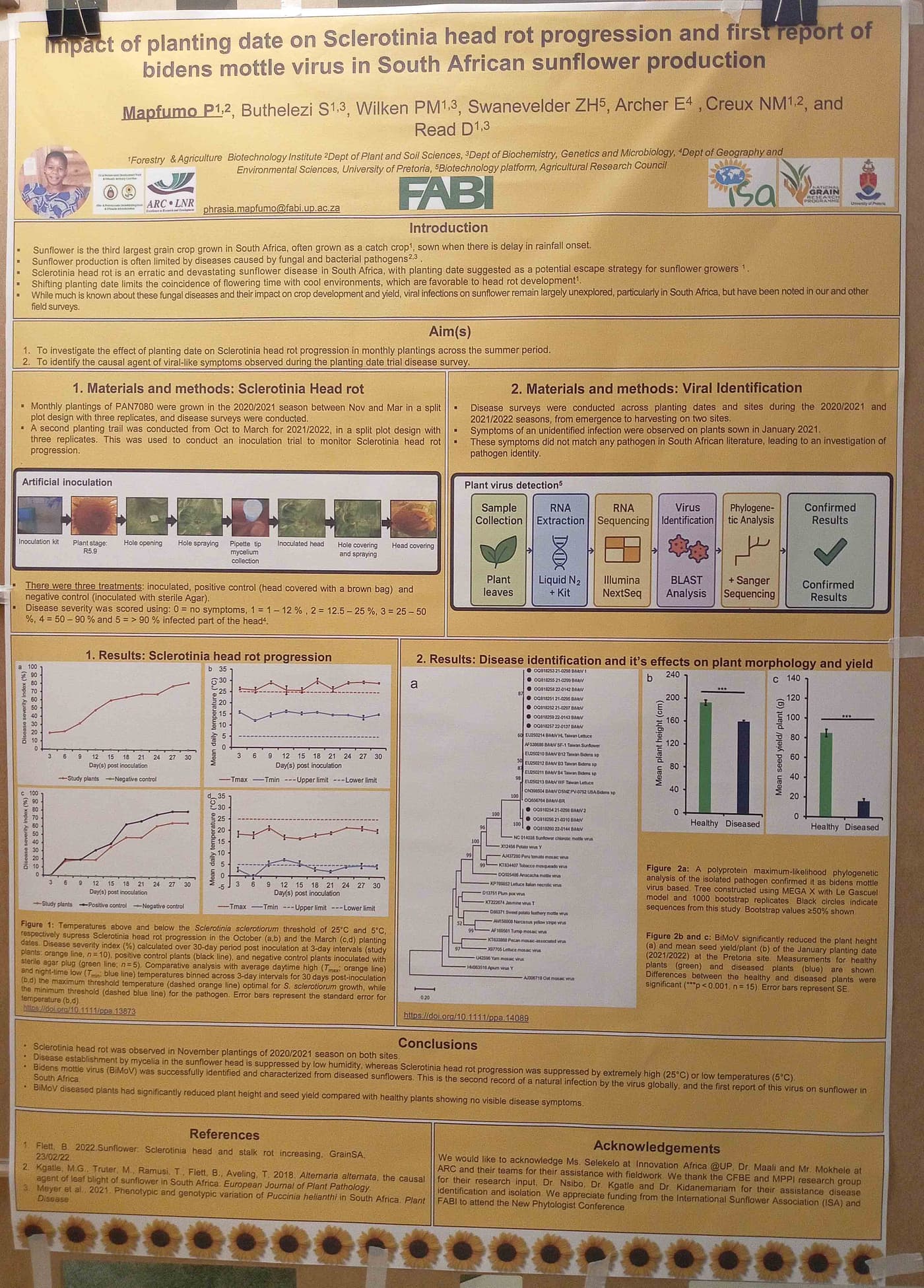 FABI researcher represents Southern Africa at International Plant-Microbe Symposium