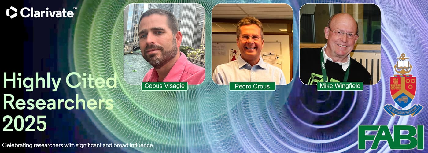 Three FABI SCIENTISTS Included on the 2025 Clarivate Highly Cited Researchers List