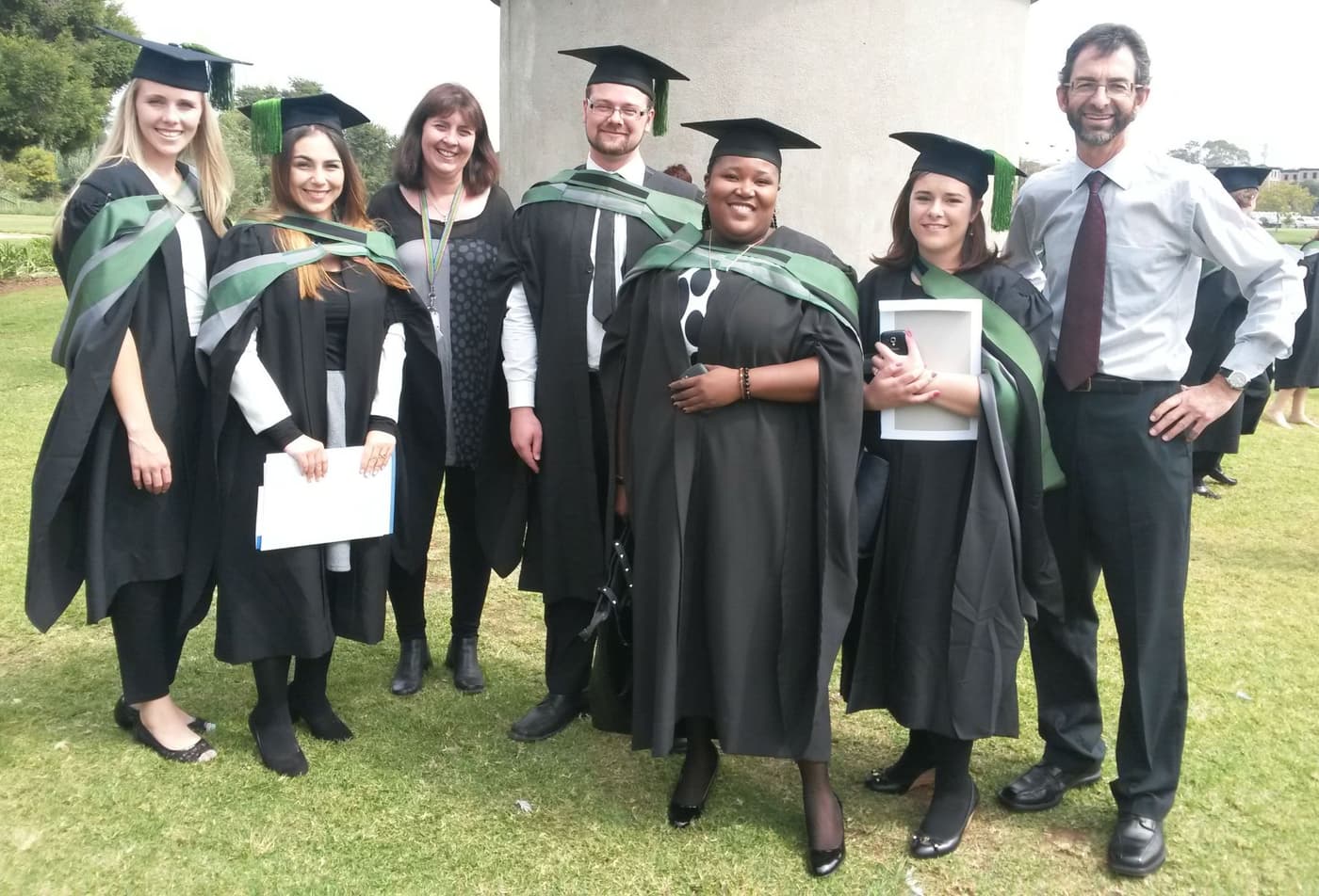 Five MSc (Biotechnology) graduates from the MPPI and CFPRG groups