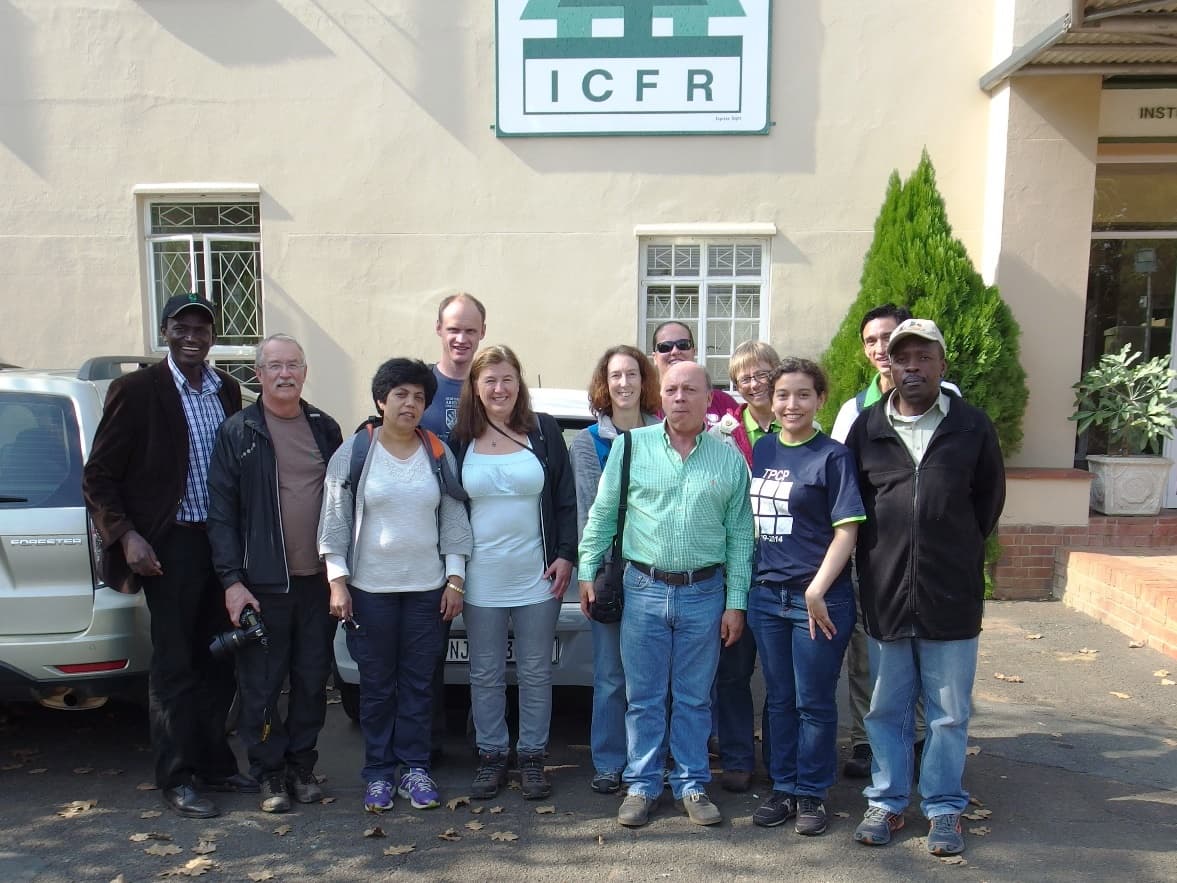 International guests of the TPCP visit local forestry companies and research institutions