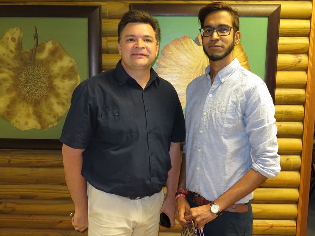 FABI PhD graduate delivers a special seminar on his work at prestigious American institute