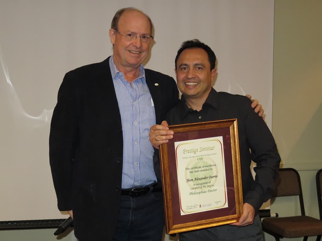FABI celebrates sixth PhD in 2016