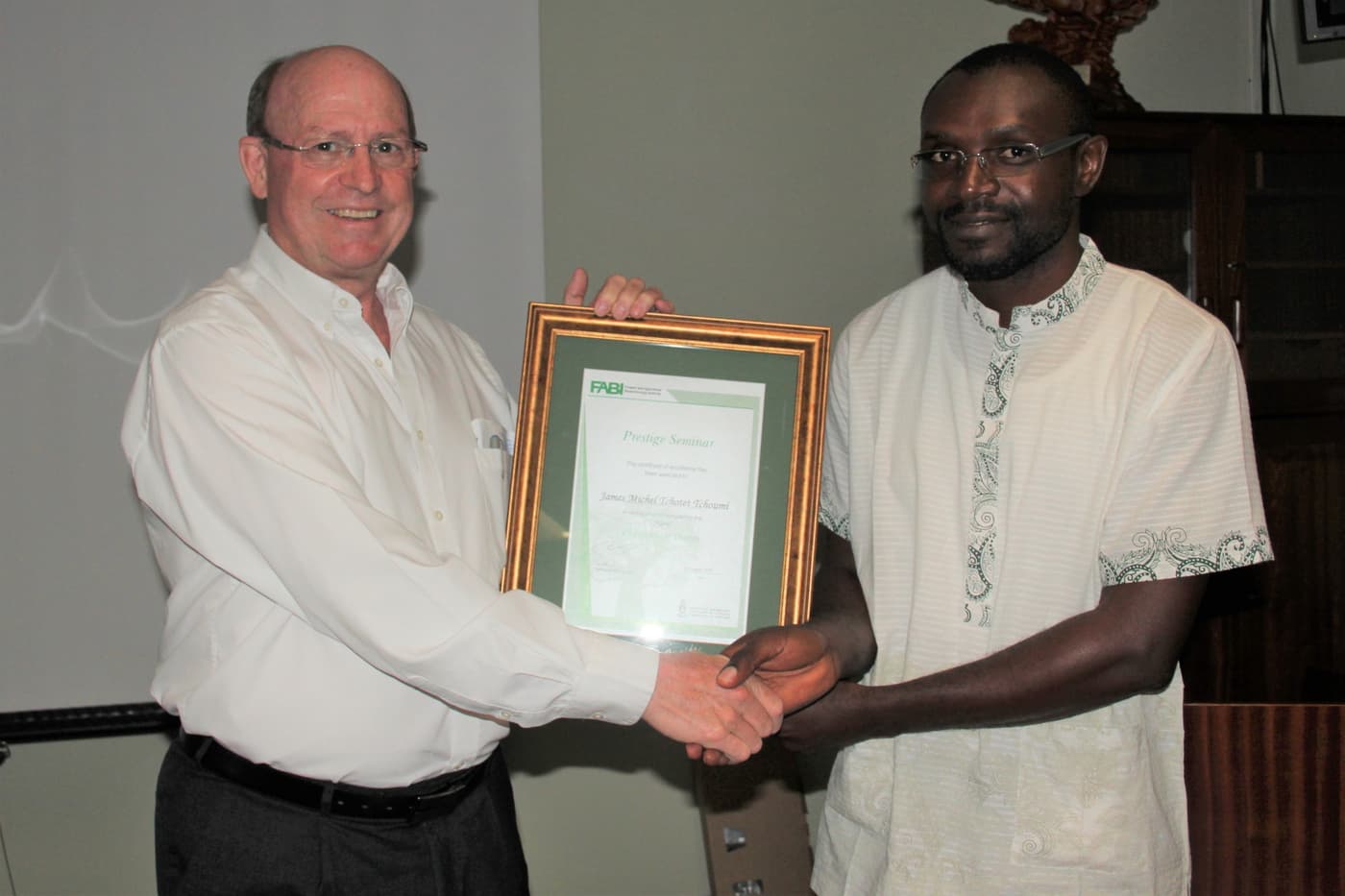 Michel becomes the latest FABIan to fulfil requirements for a PhD
