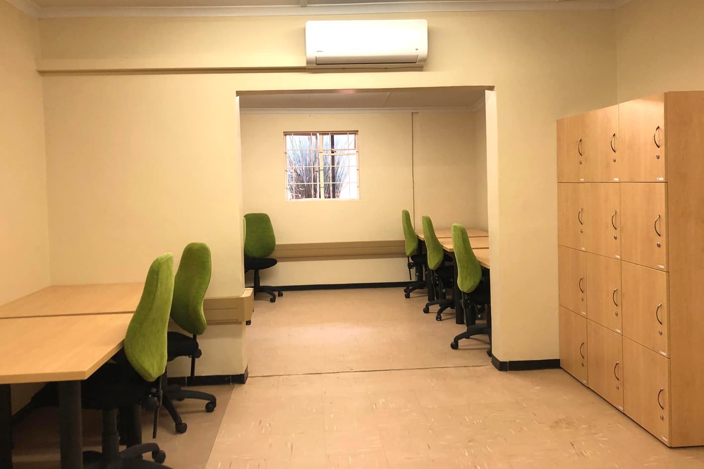 Additional office space at the FABI Biocontrol Nursery and Insect Rearing facility