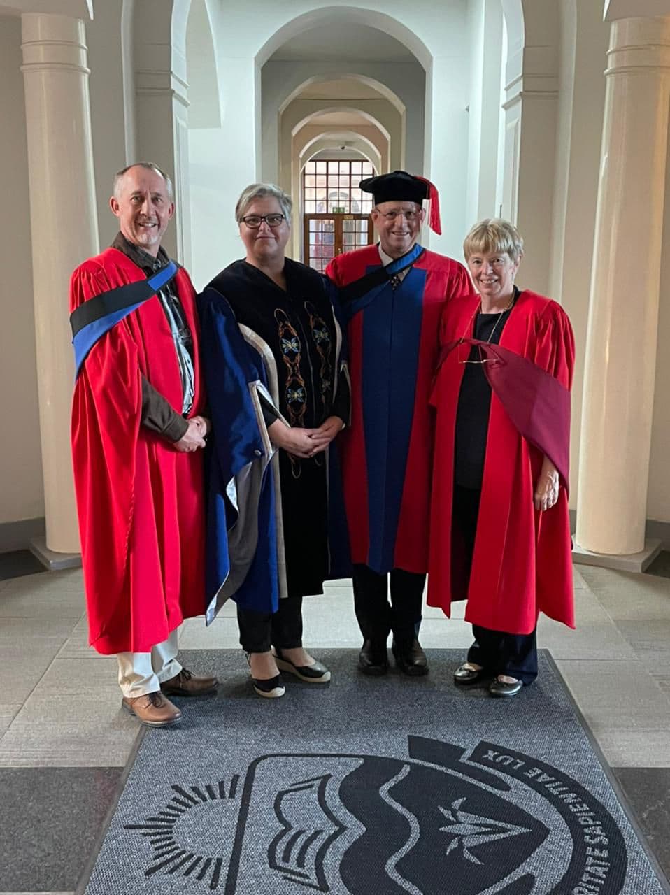 Prof. Mike Wingfield receives an Honorary Doctorate from the University of the Free State