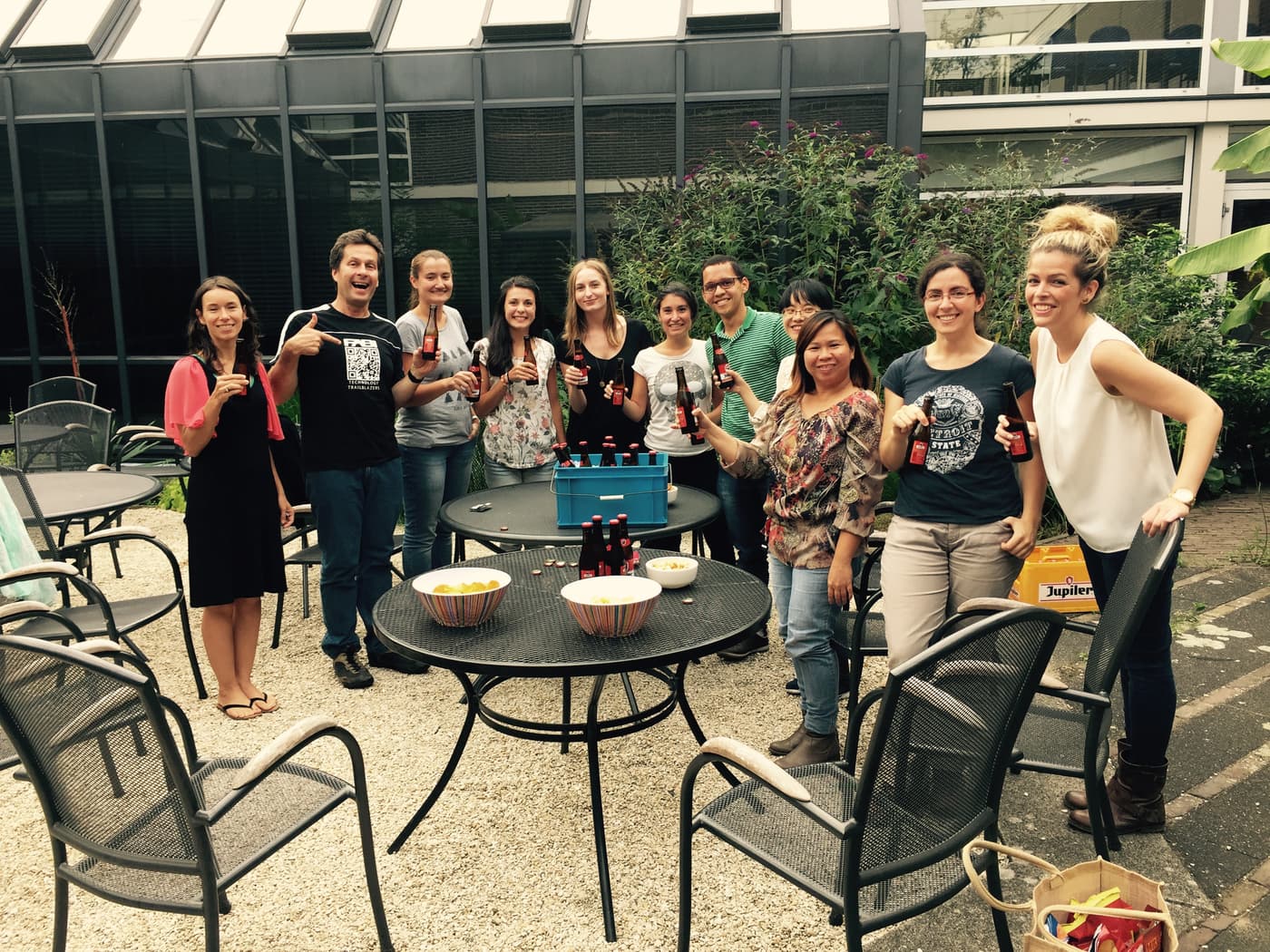 Celebrating Science success