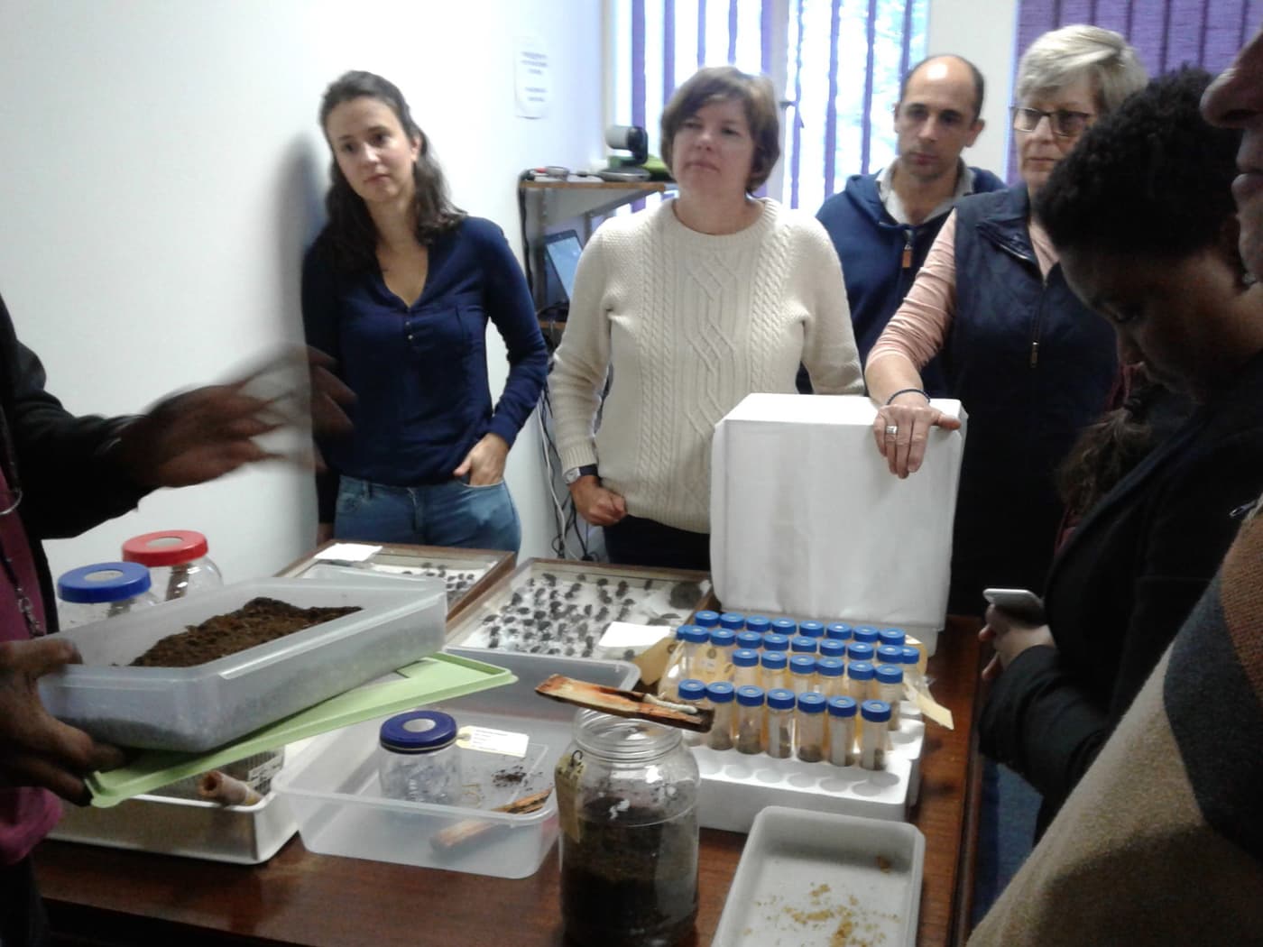 FABI researchers attend a workshop at SASRI