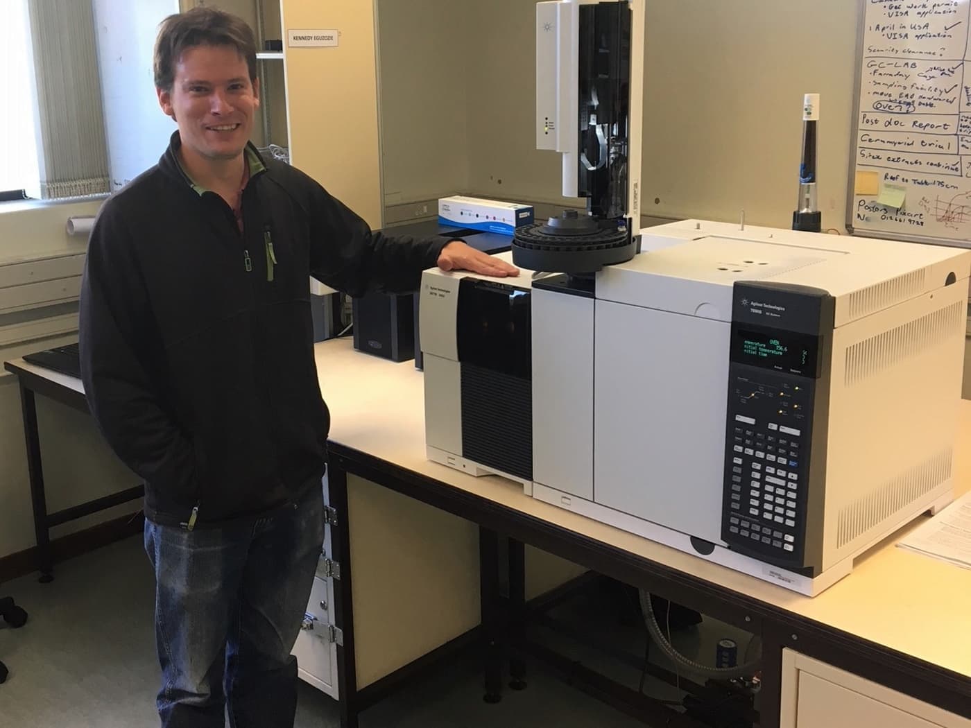 New GC-MS system in FABI to boost chemical ecology